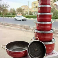 قابلمه ماهیتابه چدن گرانیت|ظروف پخت‌وپز|شیراز, شهرک نیروی انتظامی|دیوار