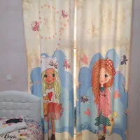 پرده و روتختی ست ۲ سری|پرده، رانر، رومیزی|کیش, |دیوار