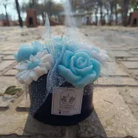 باکس گل شمع روز مادر|صنایع دستی و سایر لوازم تزئینی|تاکستان, |دیوار