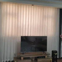 فروش پرده نو به علت جابه جایی