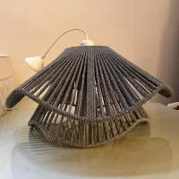 لوستر مکرومه مدل لاله|لوستر و چراغ آویز|تهران, افسریه جنوبی|دیوار