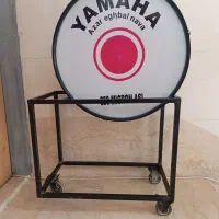 طبل ۶۰ سانتی با گاری بسیار تمیز .