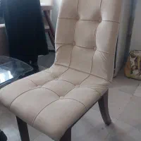 مبلمان آبی کرم ۷ نفره|مبلمان خانگی و میز عسلی|کرج, شهرک فهمیده|دیوار