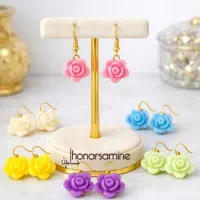 گوشواره بدلیجات دستساز