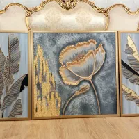 سه لت نقره ای و طلایی