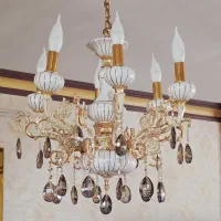 لوستر برنجی درحد نو