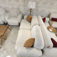 مبل راحتی سالیز تدی ست ۸ نفره|مبلمان خانگی و میز عسلی|مشکیندشت, |دیوار