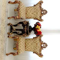 مبل سلطنتی ۹نفره|مبلمان خانگی و میز عسلی|مهاباد (آذربایجان غربی), |دیوار