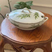سوپ خوری گل گندمی آنتیک و قدیمی