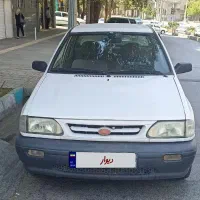 پراید صندوقدار 82 سفید کاربرات