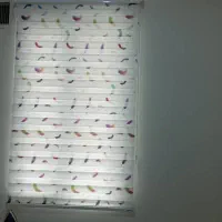 پرده زبرا فوق العاده تمیز برابر نو۲ عدد