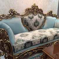 مبل استیل 9 نفره چوب راش