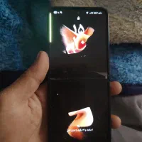 گوشی گلکسی z Flip 3 ال سی دی شکسته|موبایل|آباده, |دیوار