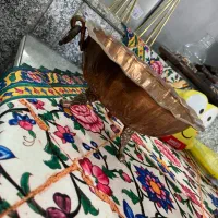 ظرف مسی و جا شمعی|ظروف سرو و پذیرایی|قم, آزادگان|دیوار