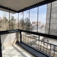 شیشه بالکنی نمایشگاهی اسلایدینگ پارتیشن شیشه ایی