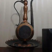 افتابه لگن مسی قدیمی