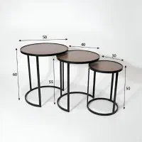 جلومبلی و عسلی فلزی|مبلمان خانگی و میز عسلی|کرمانشاه, |دیوار