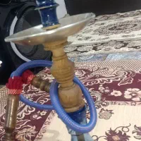 قلیون تنه چوبی