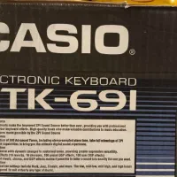 کیبورد کاسیو سری CTK-691 تمیز و کم کارکرد|پیانو، کیبورد، آکاردئون|سمنان, |دیوار