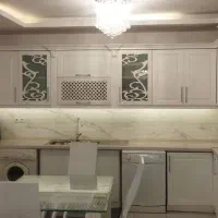 کابینت روکشی چوبی