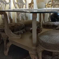 میز ناهارخوری ۴نفره|میز و صندلی غذاخوری|تهران, جوادیه تهرانپارس|دیوار