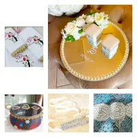 تزیینات وسایل عروس زمرد