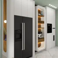 کابینت وکمددیواری تخت تاشو