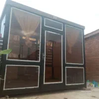 نقاشی ساختمان ودرب و پنجره.