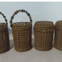 سبد بافی در هر طرح و رنگ