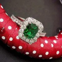 انگشتر جواهر تمام نقره مدل امرالدکات رنگی رنگی|بدلیجات|تبریز, |دیوار