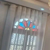 پرده پانچ حریر کتان ترک هر پنل یک میلیون