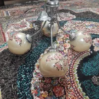 لوستر چهار شاخه|لوستر و چراغ آویز|کاشان, آیت الله سعیدی|دیوار