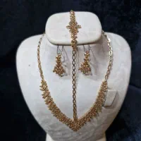 نیم ست تمام تراش طلا|جواهرات|اردبیل, |دیوار