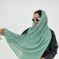 شال نخی درختی منگوله دار|لباس|قم, ولیعصر|دیوار