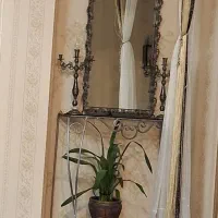 آینه کنسول برنز اصل خیلی قدیمی|بوفه، ویترین، کنسول|کرمانشاه, |دیوار