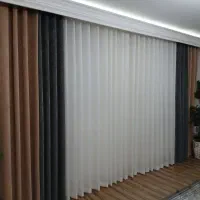 پرده حریر پانچ|پرده، رانر، رومیزی|فولادشهر, B2|دیوار