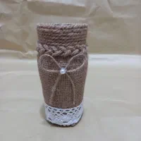 گلدان کنفی|صنایع دستی و سایر لوازم تزئینی|رشت, عینک|دیوار