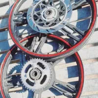 3جفت رینگ اسپورت هوندا ۱۲۵،۲۰۰،۱۵۰|قطعات یدکی و لوازم جانبی|یزد, |دیوار