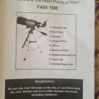 تلسکوپ F400 70M|دوربین عکاسی و فیلم‌برداری|سنندج, |دیوار