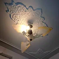 یک جفت لوستر ۳ شاخه سالم سالم|لوستر و چراغ آویز|نجف‌آباد, سعدی|دیوار