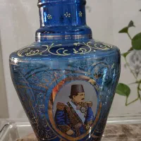 گلدان شیشه‌ای تزئینی قدیمی|کلکسیون اشیاء عتیقه|تهران, استخر|دیوار