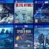 تعدادی دیسک های بازی مناسب ps4 و ps5
