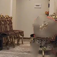 لوستر و مبل استیل ورق طلا