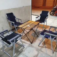 میز چوبی تاشوهمراه باگارانتی میزوصندلی تاشوتولیدی