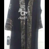 مانتو مشکی رنگ بلند سایز بزرگ خارجی|لباس|ری, دولتآباد|دیوار