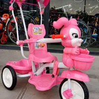 سه چرخه دسته هدایتی و چتردار برند سونیک|اسباب و اثاث بچه|مشهد, توس (بلوار توس)|دیوار