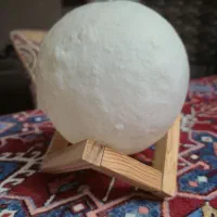 چراغ خواب طرح کره ماه لمسی|چراغ خواب و آباژور|عباسآباد, |دیوار