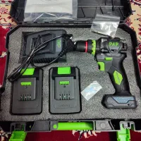 دریل شارژی براشلس چکشی 20 ولت PAP