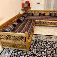 تخت سنتی ال زیرش جاکفشی باکس خور