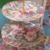 شیرینی خوری سه طبقه عتیقه وقدیمی